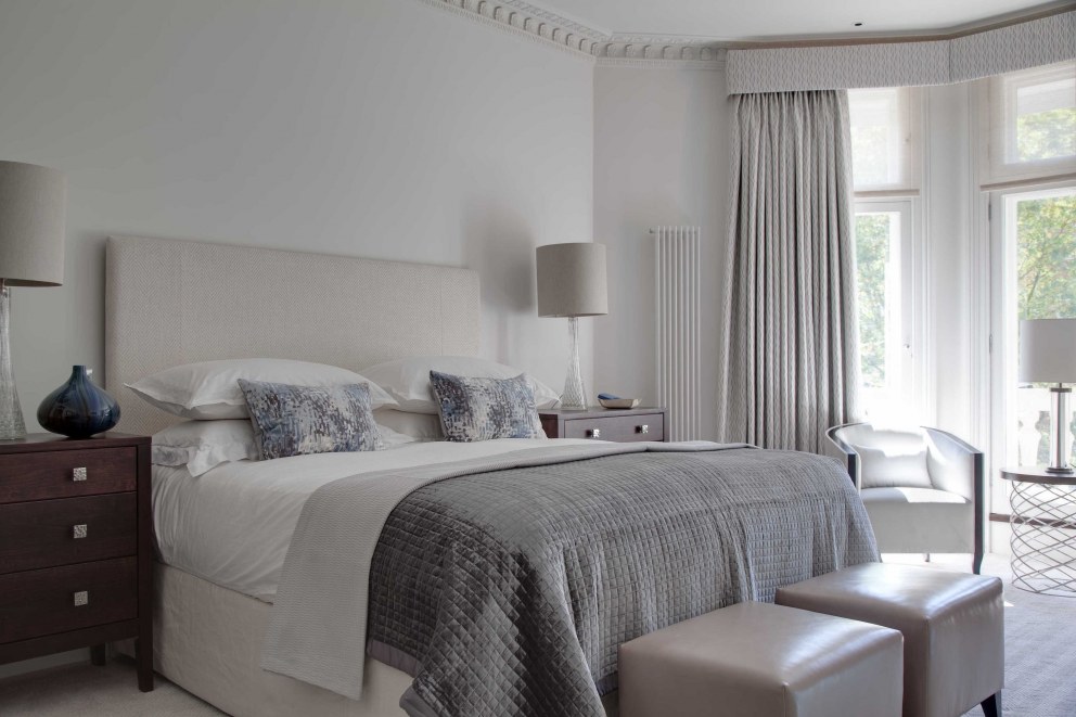 Lateral living in Kensington | Master Bedroom | Interior Designers